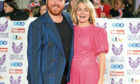 Leigh Francis aka Keith Lemon and Lucie Cave arrive for the Pride of Britain Awards.