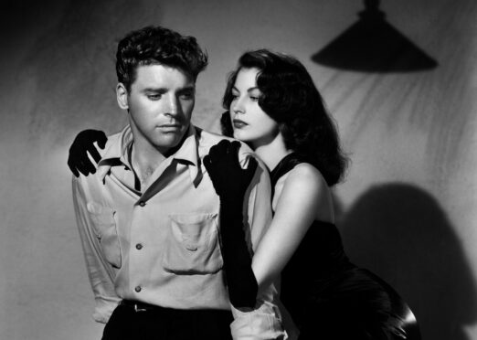 Burt Lancaster and Ava Gardner exude menacing charm in The Killers in 1946.