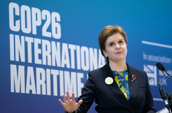 First Minister of Scotland Nicola Sturgeon, who has been urged to use her Cop27 appearance to act on reducing emissions in Scotland.