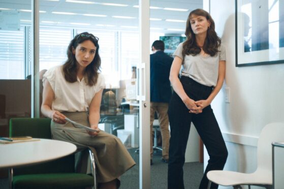 Zoe Kazan and Carey Mulligan as journalists in She Said