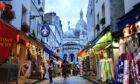 The streets of Montmartre.