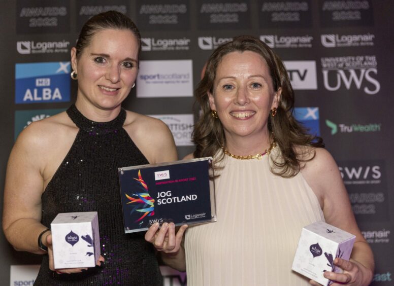 Jog Scotland, inspiration in sport award winners