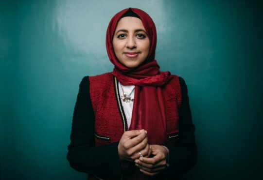 Zara Mohammed, secretary general of the Muslim Council of Britain, photographed in Glasgow