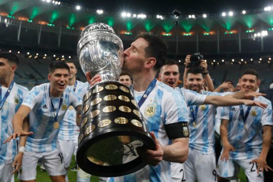 Lionel Messi gets his hands on the Copa America, and will now look to emulate Diego Maradona by lifting the World Cup for Argentina