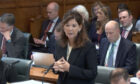 Lord Advocate Dorothy Bain makes the Scottish Government’s case at the Supreme Court last month