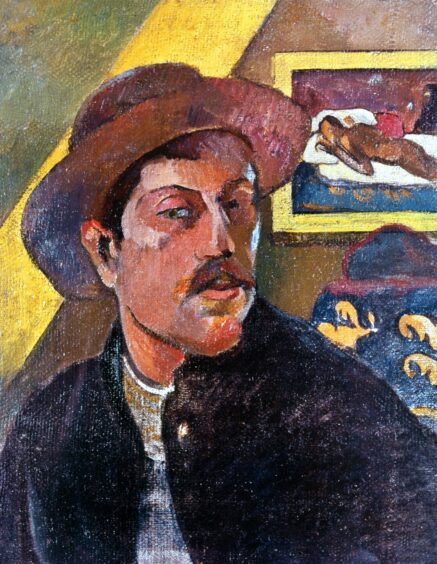 Gauguin’s 1893 self-portrait
