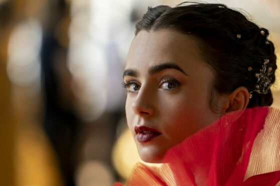 Lily Collins as Emily in Paris.