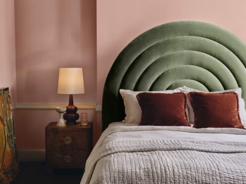 Vibrant pink is the must-have colour for the new year and Soho House Pink 13 by Lick creates an on-trend bedroom.