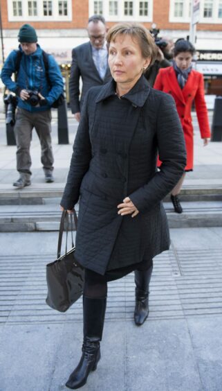 Marina Litvinenko, the wife of Alexander Litvinenko
