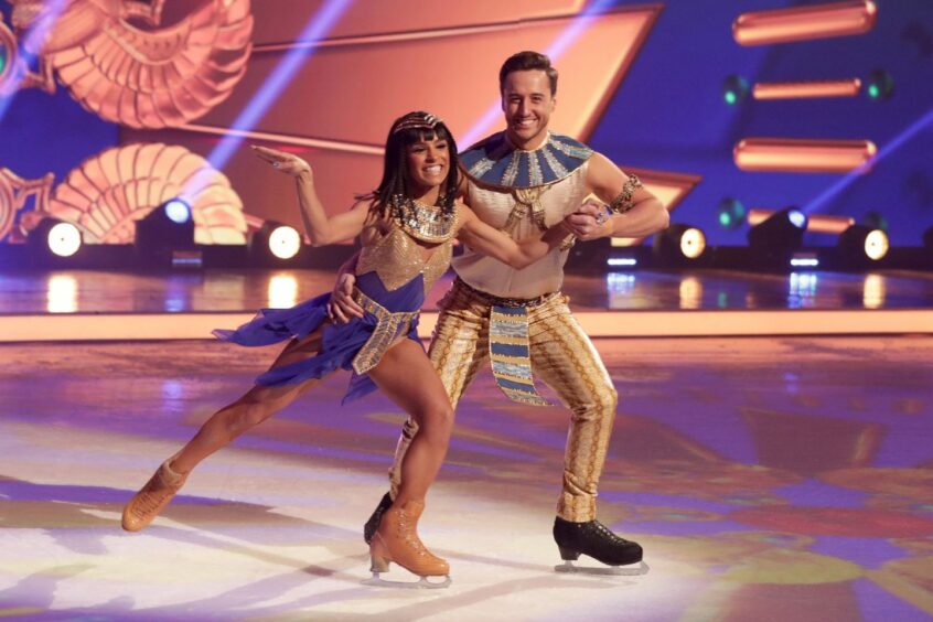 Melody Thornton on Dancing On Ice with Alexander Demetriou