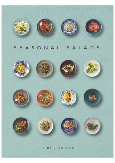 The book Seasonal Salads by Fi Buchanan