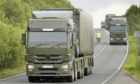 Nuclear convoy passes through Glasgow