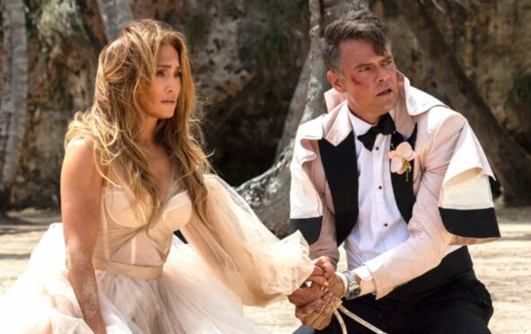 Jennifer Lopez and Josh Duhamel in Shotgun Wedding