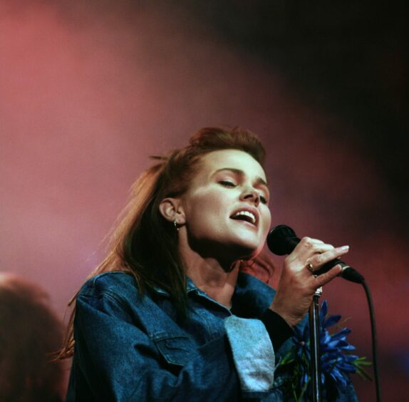 Belinda Carlisle on The Roxy chart show in 1987
