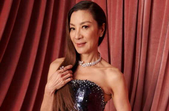 Michelle Yeoh at the 80th Golden Globe Awards in LA