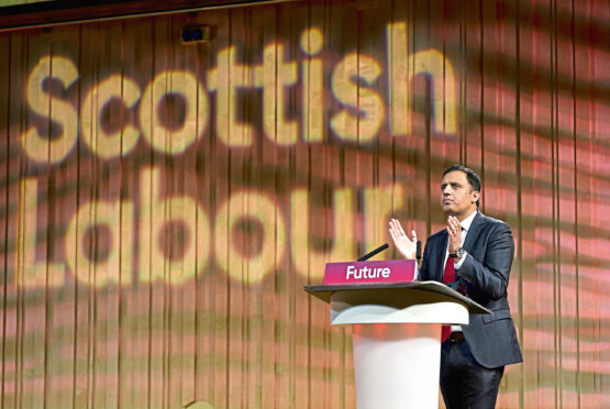 Anas Sarwar at last year’s Scottish Labour Conference in Glasgow.