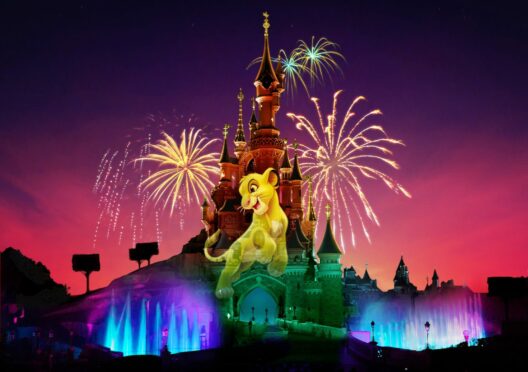 Disney Dreams night-time show