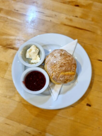 The tasty scone