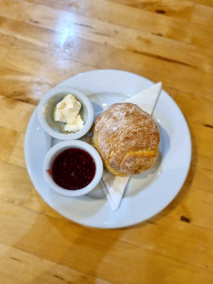 Scone Spy We check out the tasty treats at Biscuit Cafe in Culross