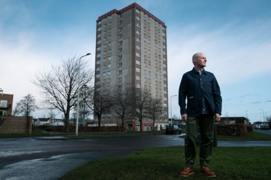 Paul Duke returns to Muirhouse to see the changes since he grew up there