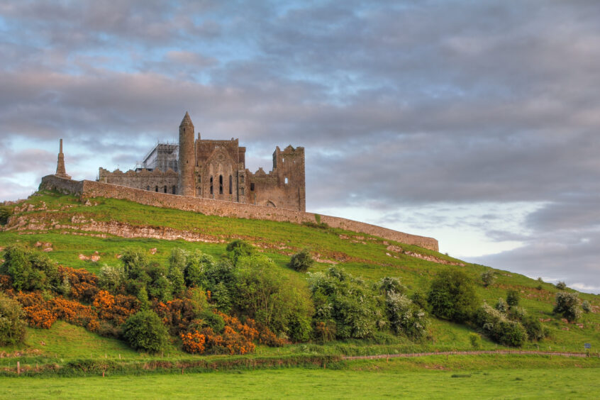A photo of the Rock of Cashel
