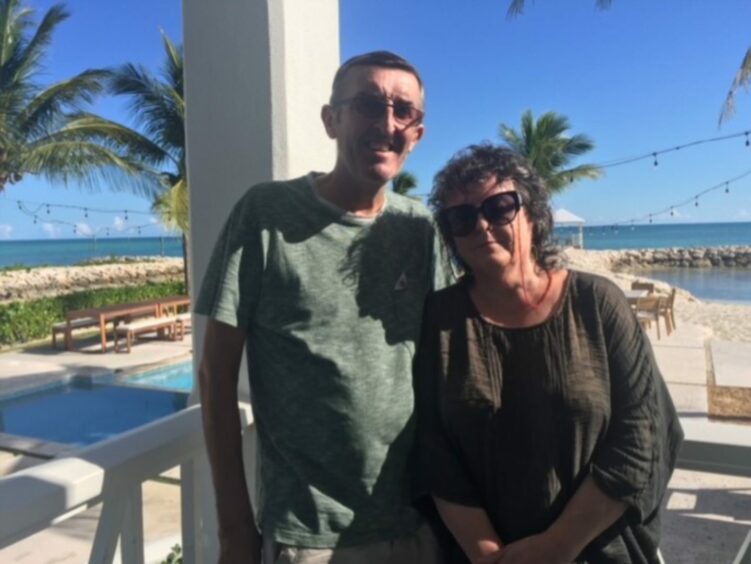 Carol Ann Duffy spends time with her brother Eugene