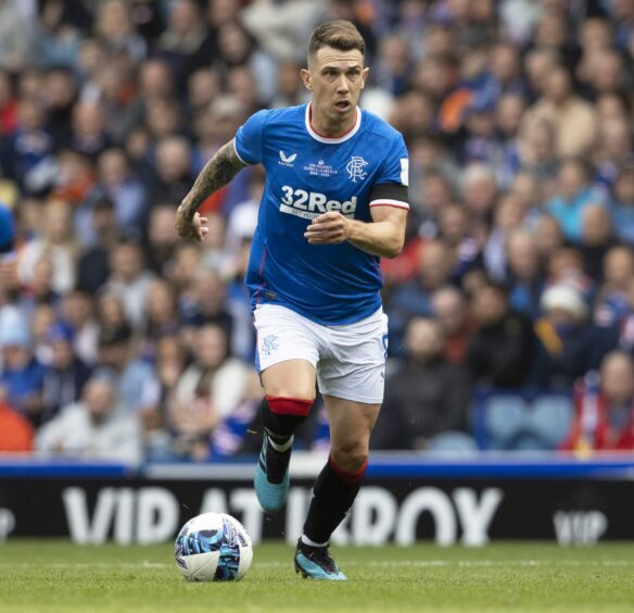 Ryan Jack in action for Rangers
