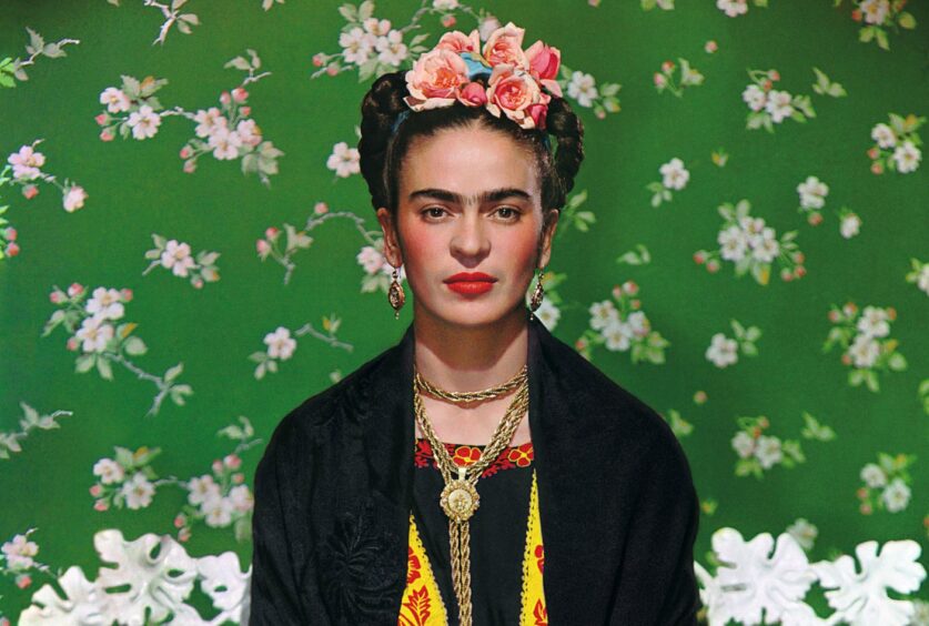 Mexican artist Frida Kahlo photographed in 1939 by Nickolas Muray