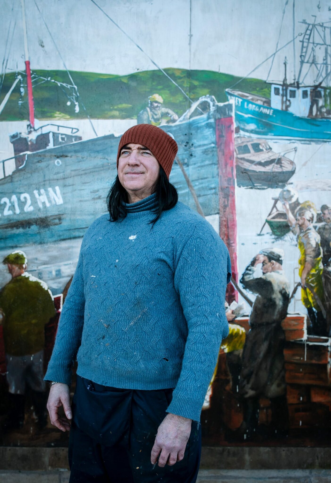 Port Glasgow garage turns gallery as mechanic hails island childhood