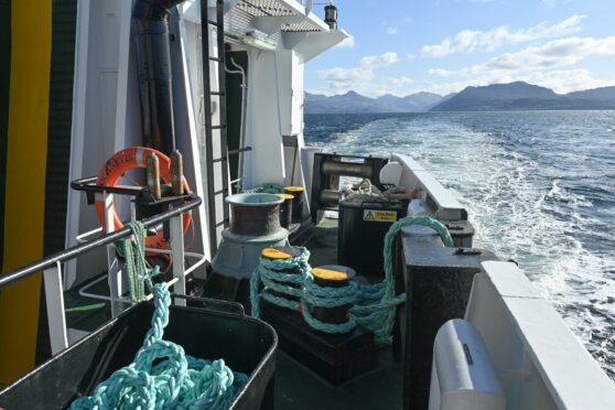 The ferry from Mallaig to Rum