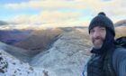 A photo of Jason Turnbull in Glencoe mountain climbing