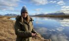 BBC Scotland presenter Anne McAlpine explores the flow country for an episode of countryside show Landward