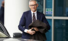 Gary Lineker arrives at King Power Stadium to watch Leicester-Chelsea match yesterday