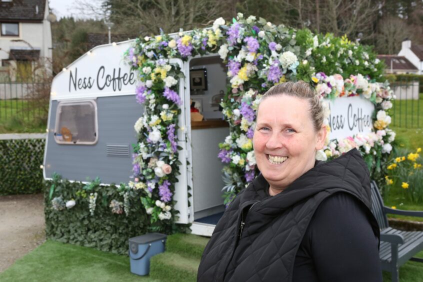 Ness Coffee owner Sheila Fraser