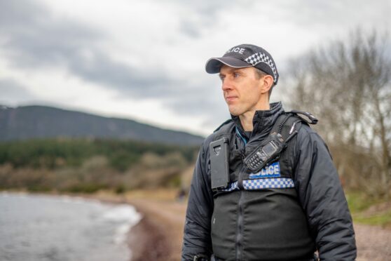 Wildlife Crime Liaison Officer PC Dan Sutherland.