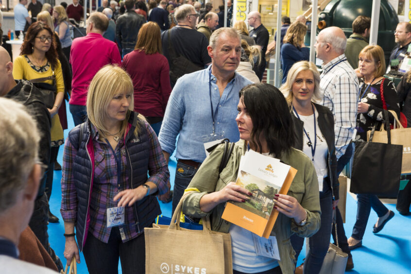 A photo of The Scottish Homebuilding & Renovating Show.