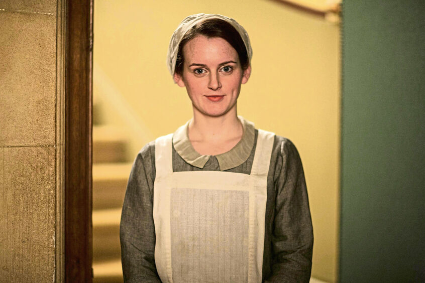 Sophie as Downton's Daisy