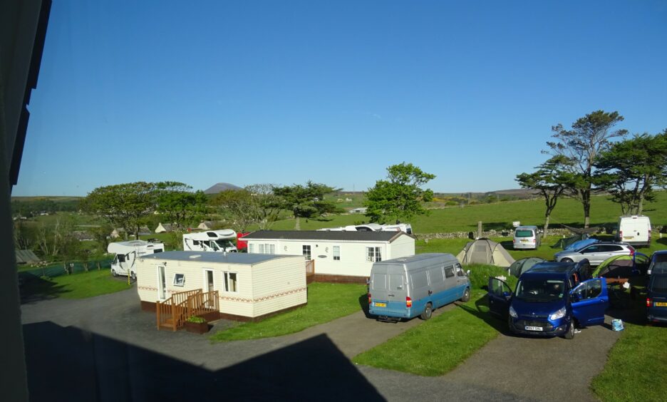 A photo of Inver Caravan Park in Caithness.