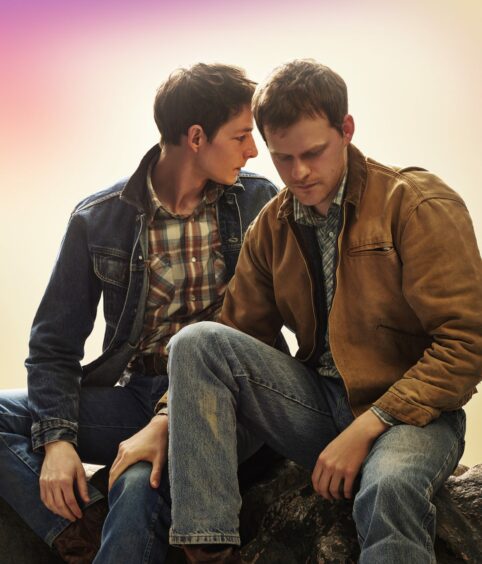 Mike Faist and Lucas Hedges in the stage adaptation of Brokeback Mountain