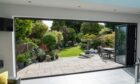 Home and garden makeover featuring bifold doors.