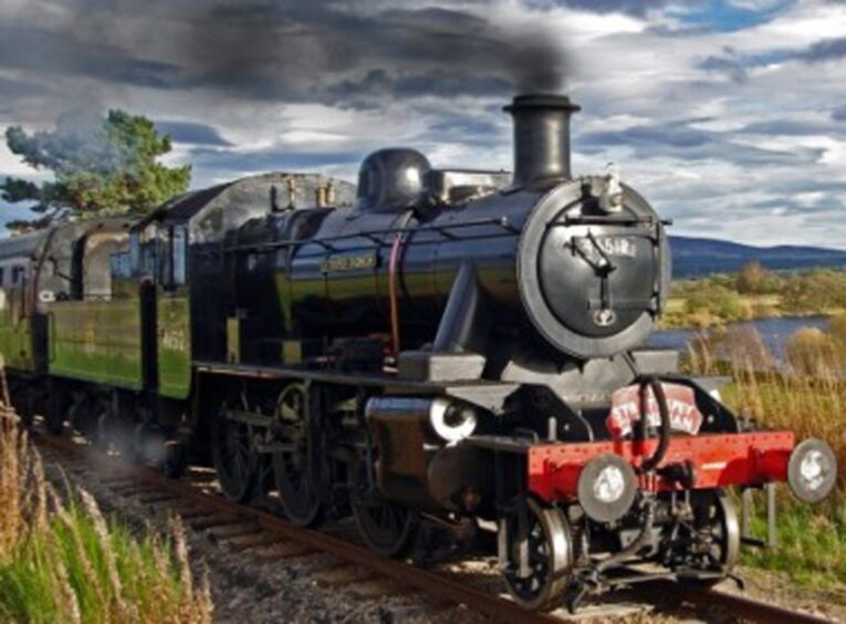 An image of the Strathspey Railway.