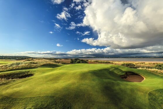 15th hole at Royal Liverpool