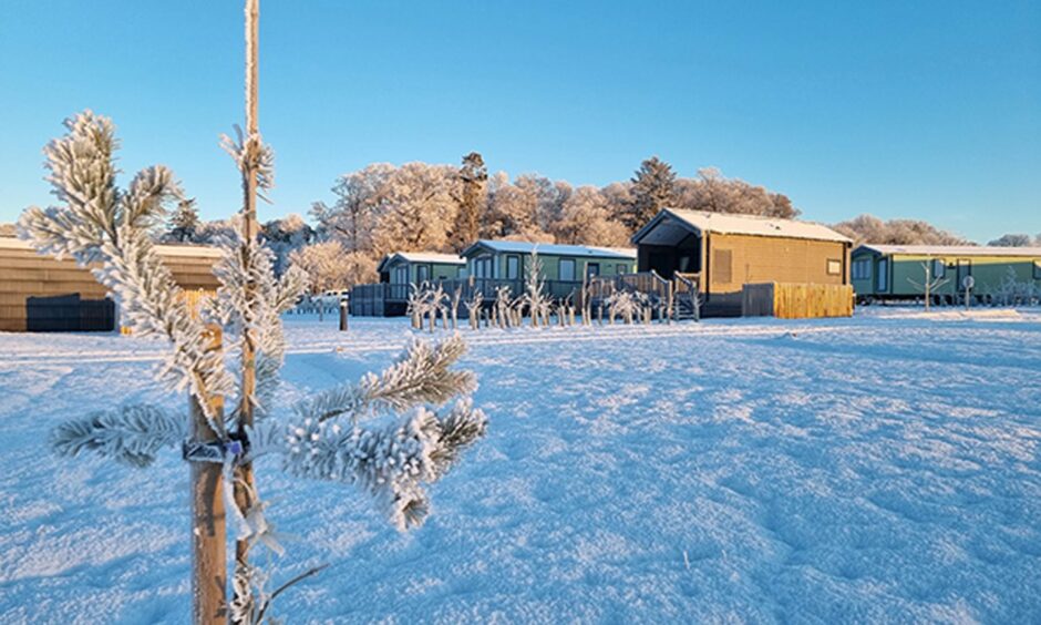 An outdoor photo of Coldstream Holiday Park.