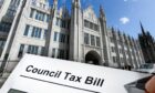 Aberdeen council HQ council tax. Aberdeen. Supplied by DC Thomson/Shutterstock