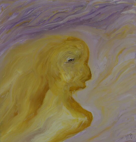 Lady of the Wind, 1996, by Mary Barnes.