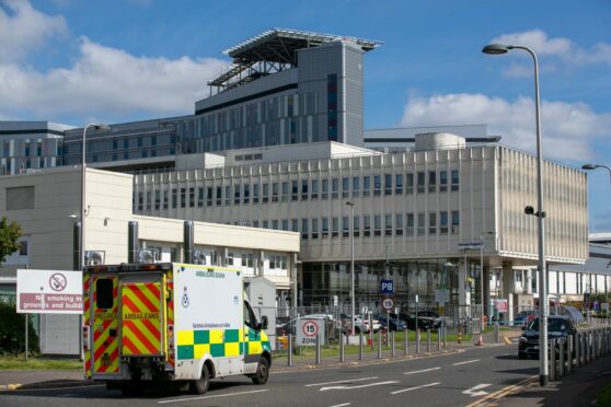 The Queen Elizabeth University Hospital in Glasgow.