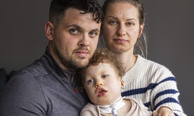 Max and Kasia Nisbet  face serious challenges in paying their energy bills due to the cost of caring for son Troy.