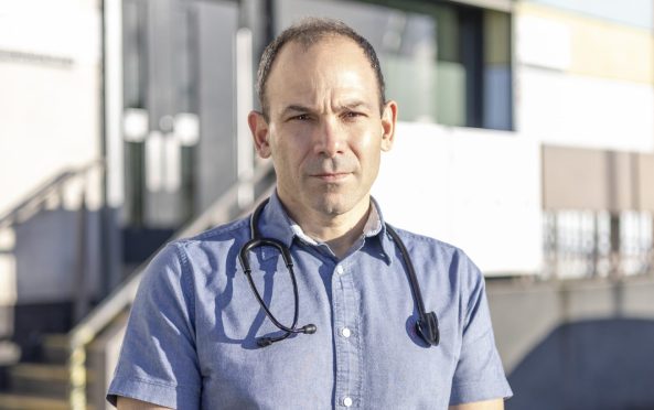 Dr Jimmy Khouly has had to stop taking on new patients in Pollok Health Centre because of his workload.
