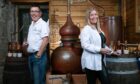 Cameron and June McCann, owners of The Stirling Distillery.