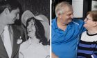 Then and now: Steven and Marion marrying in 1974 and now, in 2023.